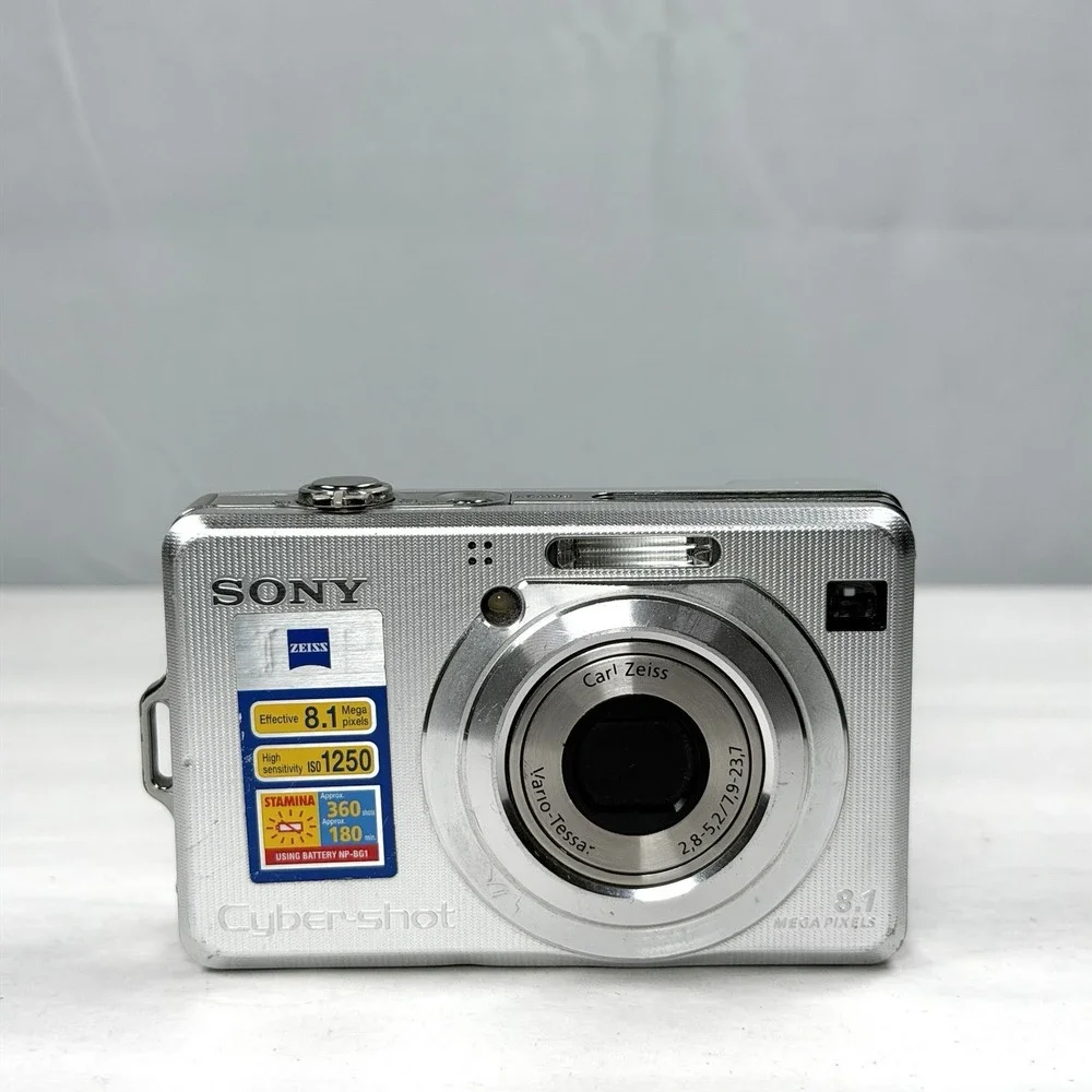 Sony Cyber-Shot DSC-W100 8.1MP Digital Point-And-Shoot Camera with Battery